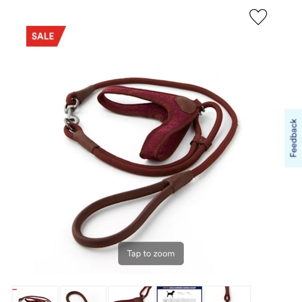 Dog harness and leash!